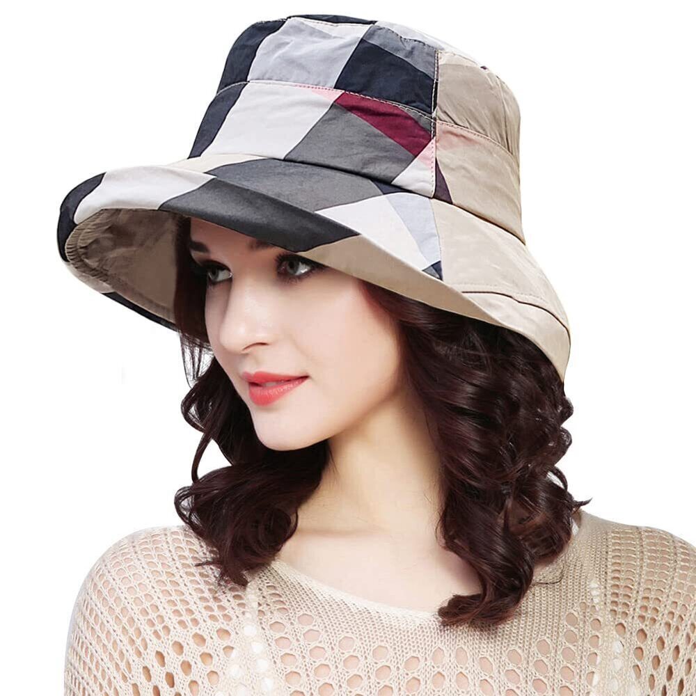 4863 Summer Floppy Hats Fall Stylish Bucket Rain Cap Crushable Water